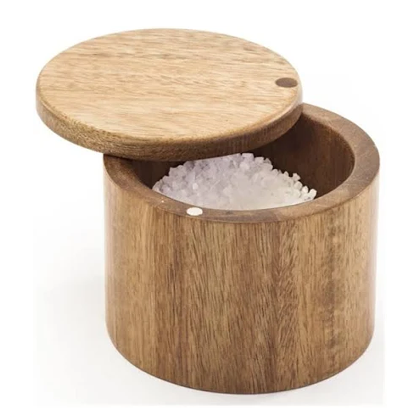 Natural Living Acacia Salt Keeper
