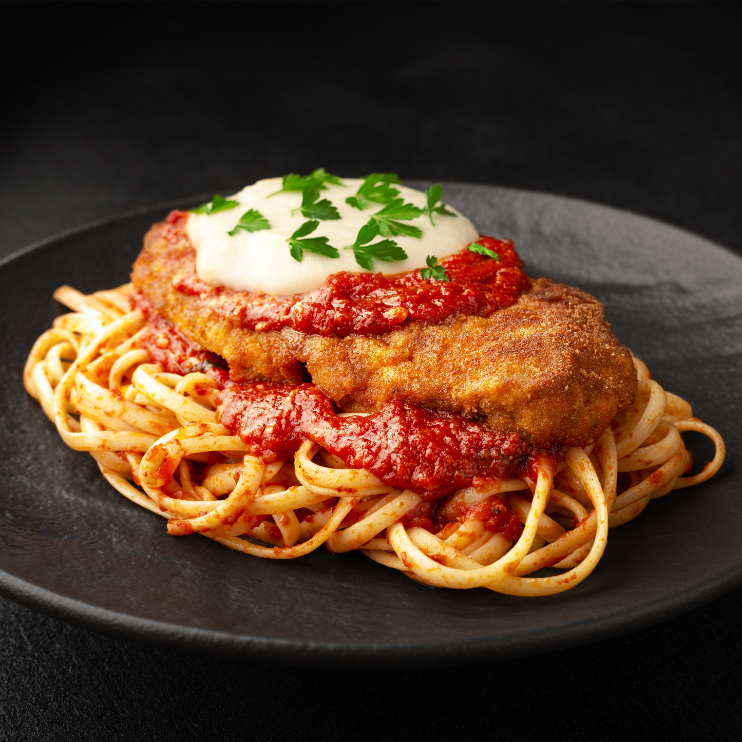 Linguine & Veal Parmigiana Plate