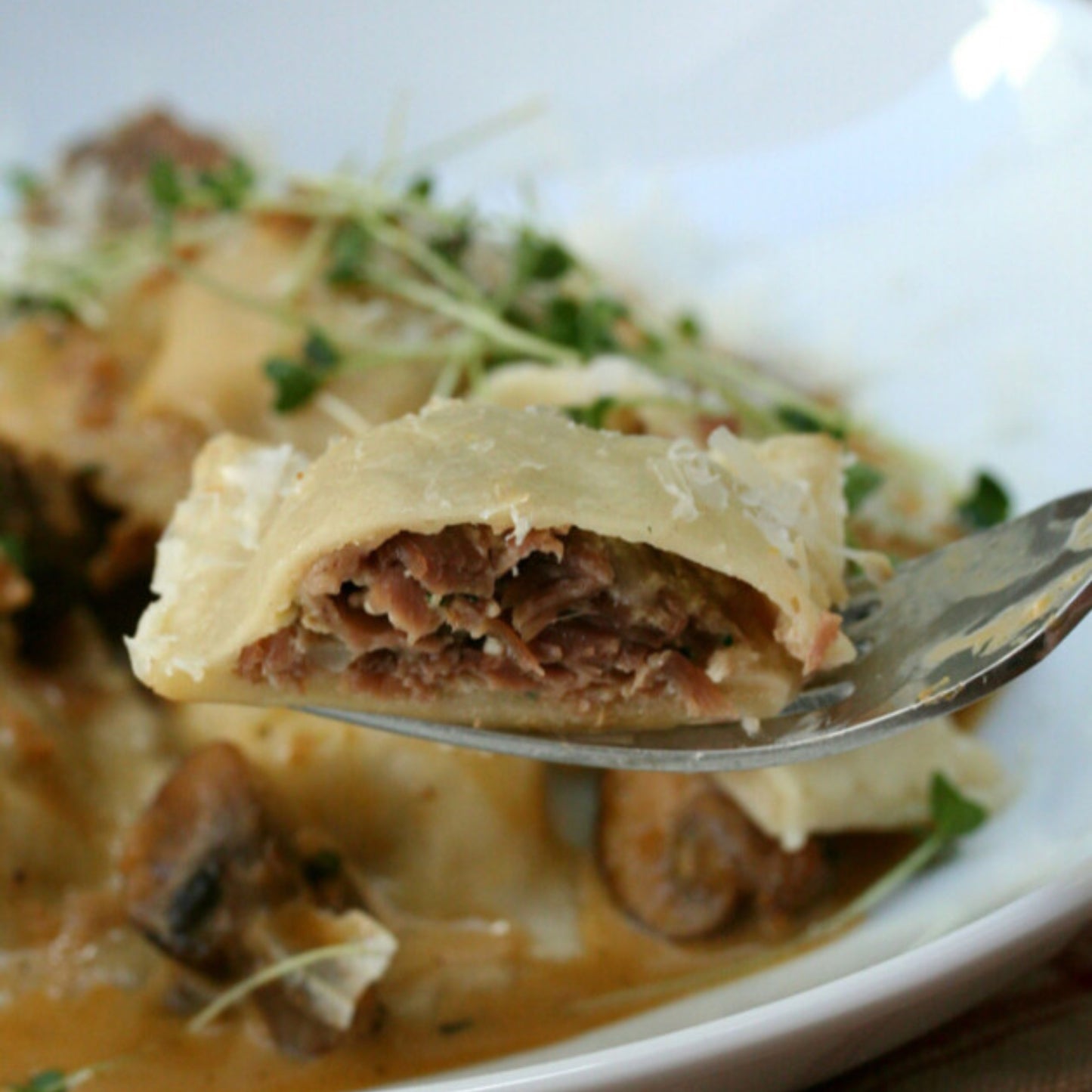Duck Ravioli