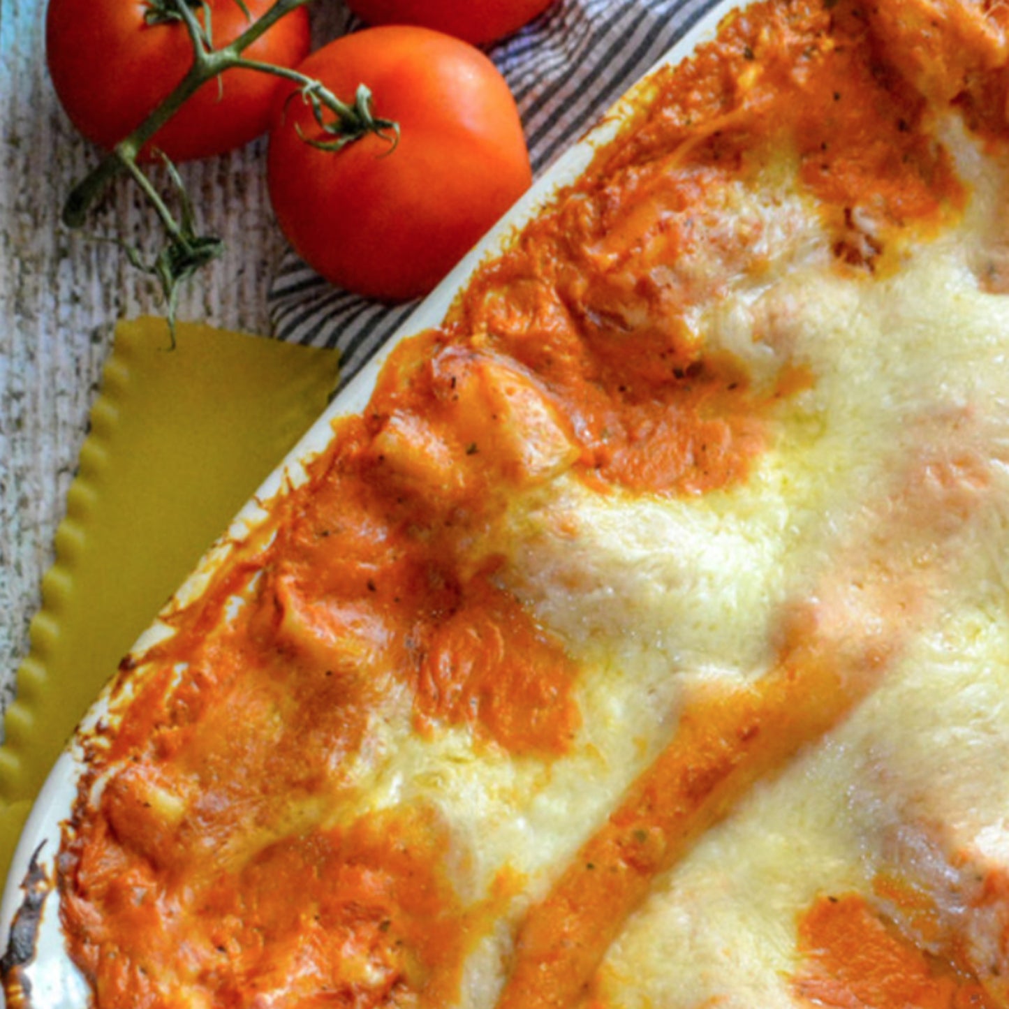 Lasagne rosée