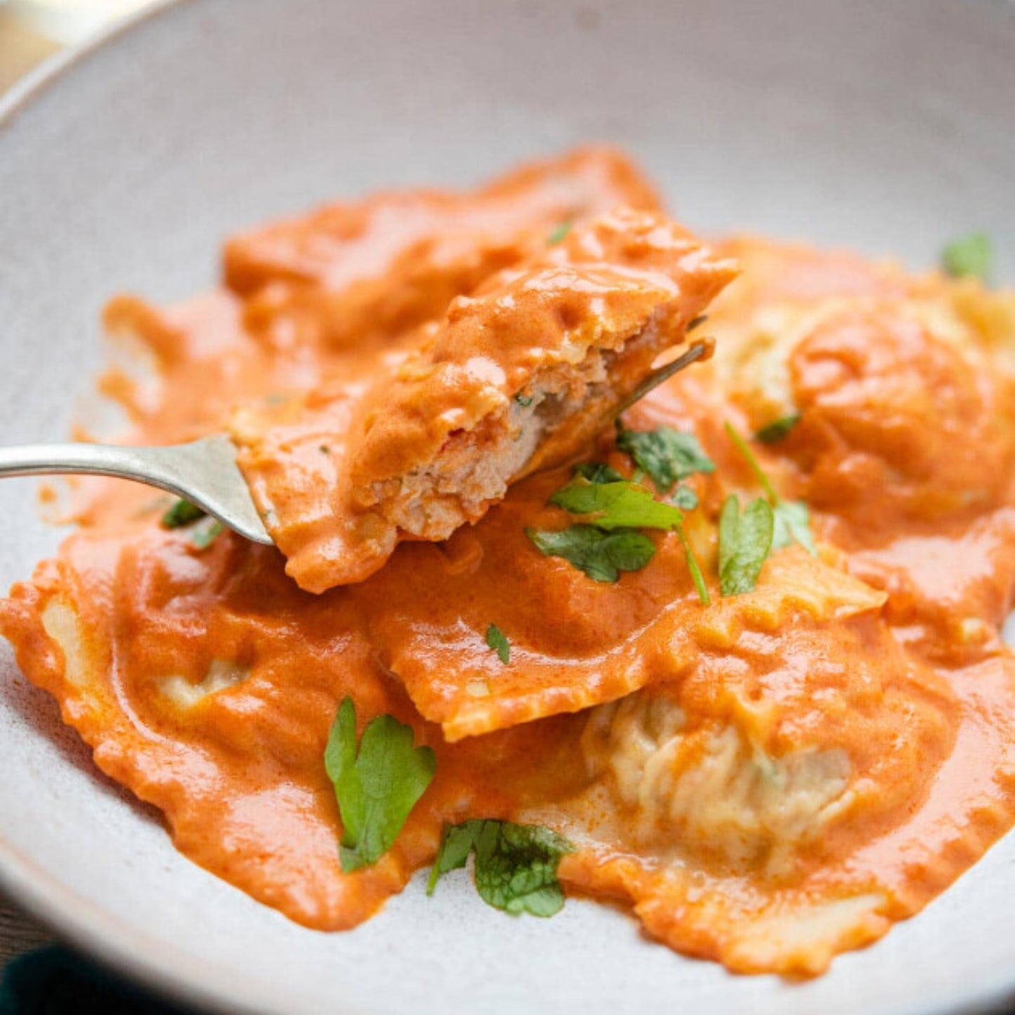 Raviolis au homard
