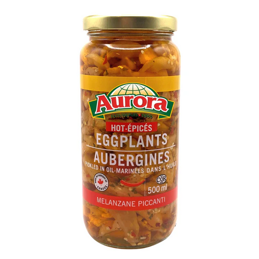 Aurora Hot Pickled Eggplants