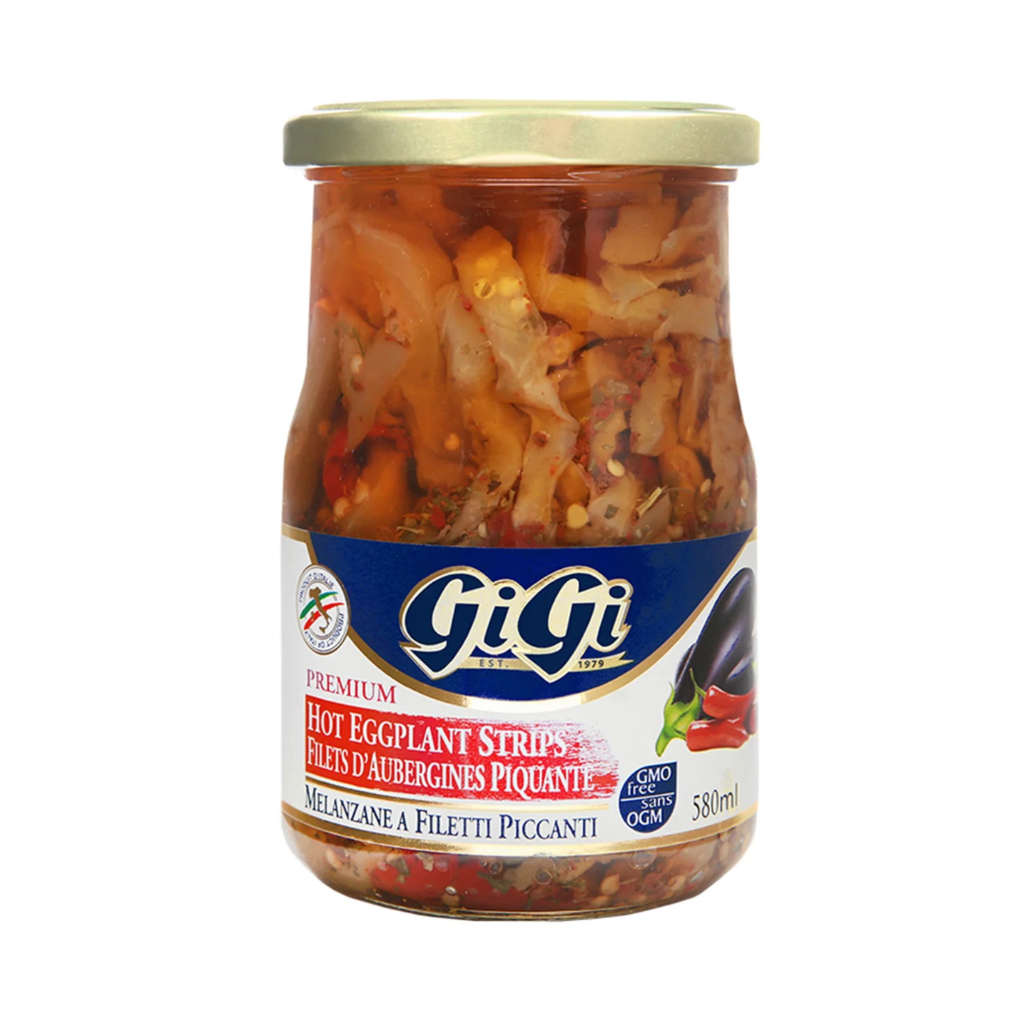 Gigi Eggplant Strips