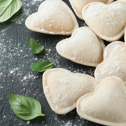 Heart Cheese Ravioli