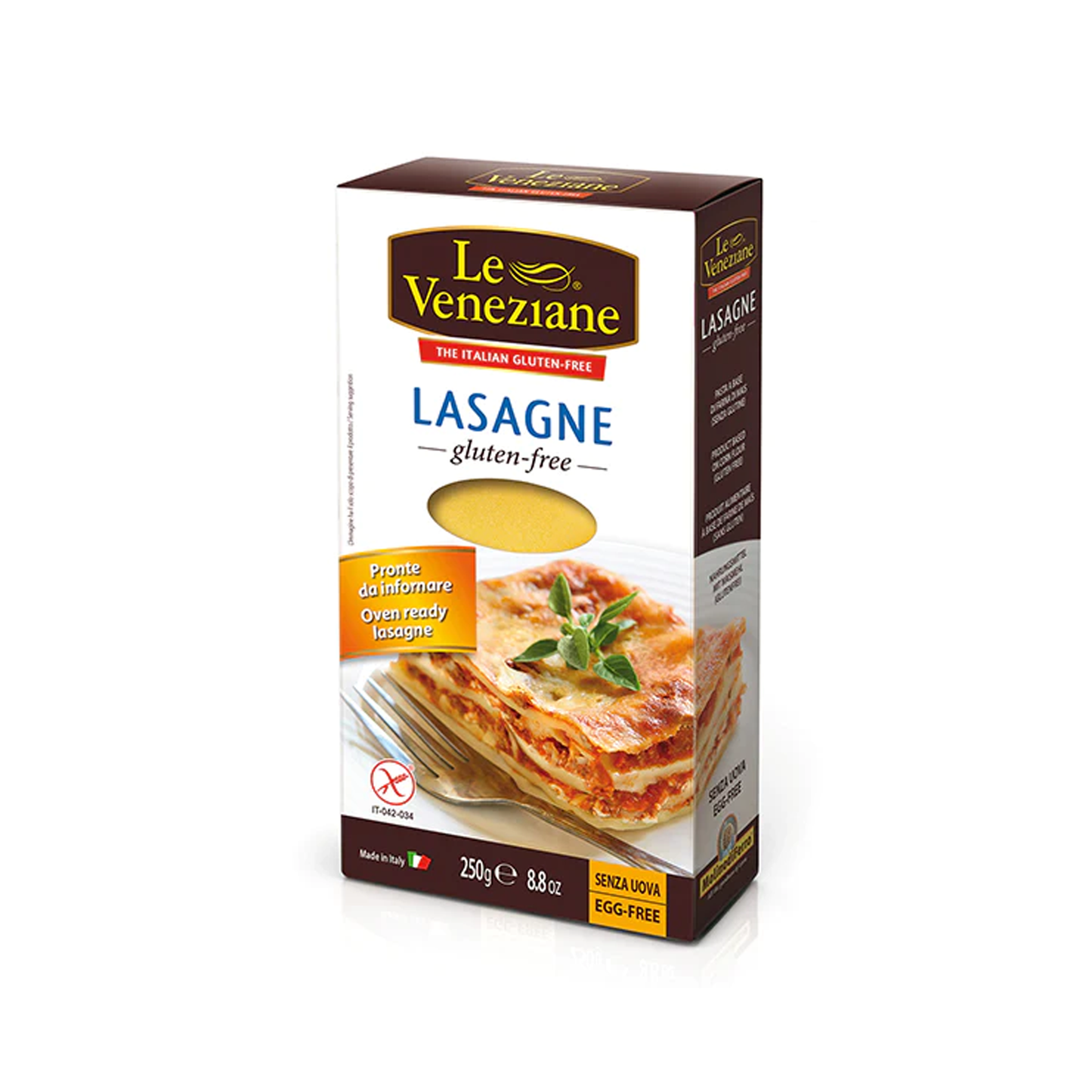 Le Veneziane Gluten Free Lasagna Pasta